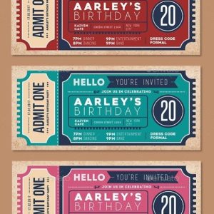 Invitation/Ticket Design
