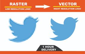 Re-vector Convert Logo to High resolution format