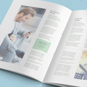 Brochure and Magazine Design