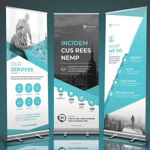 Rollup banner design
